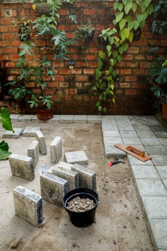 Stone Or Brick Flatwork Repair Solutions For Uneven Walkways And Patios