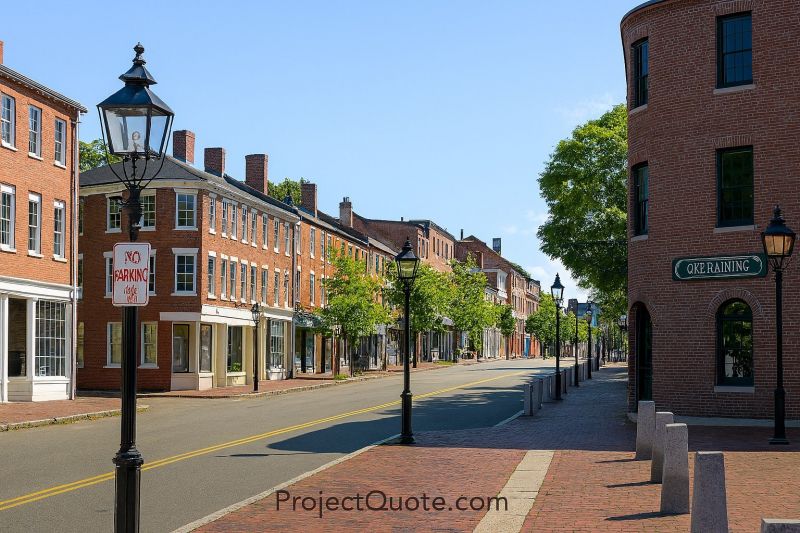 Block Foundation Installation in Newburyport, MA